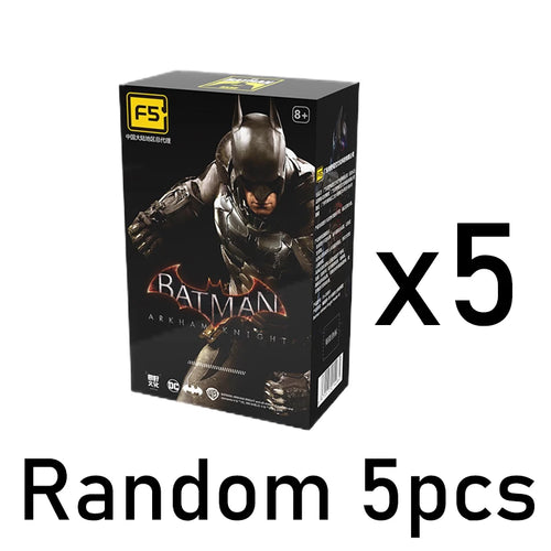 New F5 Batman Arkham Knight assembled Model Blind Box 7style 10cm