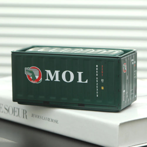 Mini Iron Storage Box Miniature Storage Display Box Desktop Mini