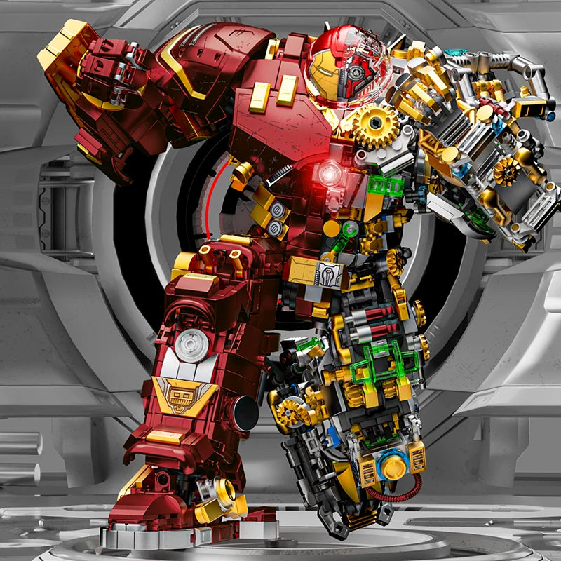 2700+pcs Iron Heroes Blocks Action Figures Mark Building Sets Buster
