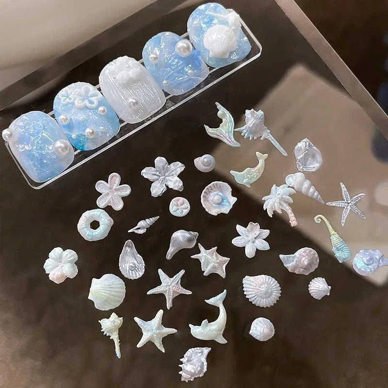 3D Mold Silicone Nail Art Decorations DIY Flower Bow Angle Wing