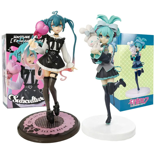 Hot Kawaii Girl Hatsune Miku Anime Figure Fashion Subclture Miku