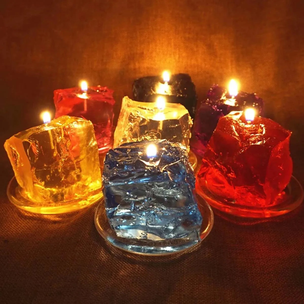 100g/500g/1000g Transparent Crystal Jelly Wax DIY Handmade Candle