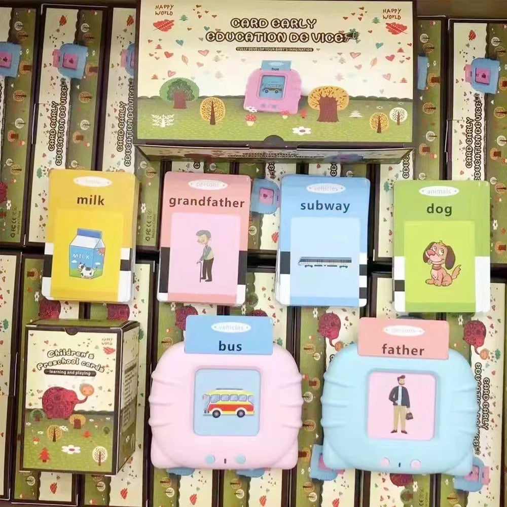 Early Education Flash Card Learning Toys Talking Flashcards for Kids
