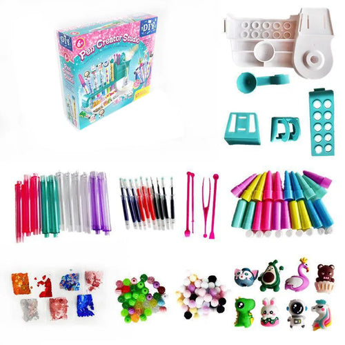 Kids DIY Pen Creator Studio Set - Educational Toy for Children to Make