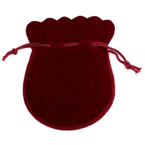 Chanfar 10pcs 7x9cm 9x12cm Velvet Bag White Red Black Pink Drawstring