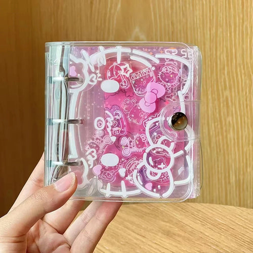 New Cute Kitten Folding Clip For 3-Inch Celebrity Card Album Diy
