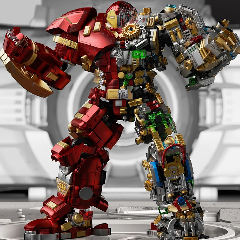 2700+pcs Iron Heroes Blocks Action Figures Mark Building Sets Buster