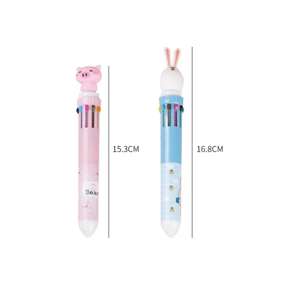 5-20 Pcs10 Color Cartoon Pen Kids Gifts Birthday Party Children's