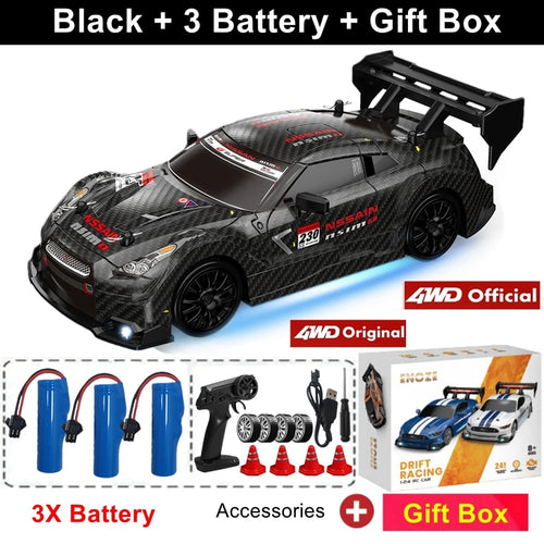 4WD RC Drift Car Remote Control GTRPRO AE86PRO Model 4x4 Racing RTR