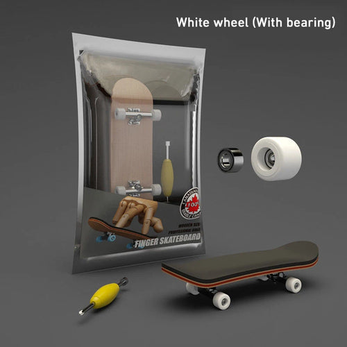 Puzzle Toy Finger Skateboard Maple Wood Fingerboard Hobbies Novelty