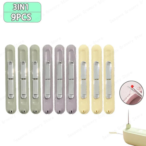 2 In 1 Needle Threader and Seam Ripper Tool Multifunctional Sewing