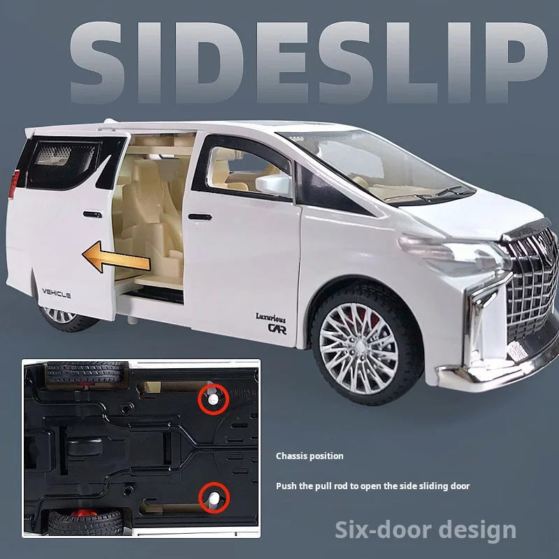 Children's Inertia Pull back Car Toy with Lighting Sound Simulation