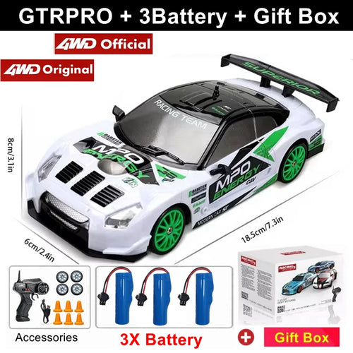 4WD RC Drift Car Remote Control GTRPRO AE86PRO Model 4x4 Racing RTR