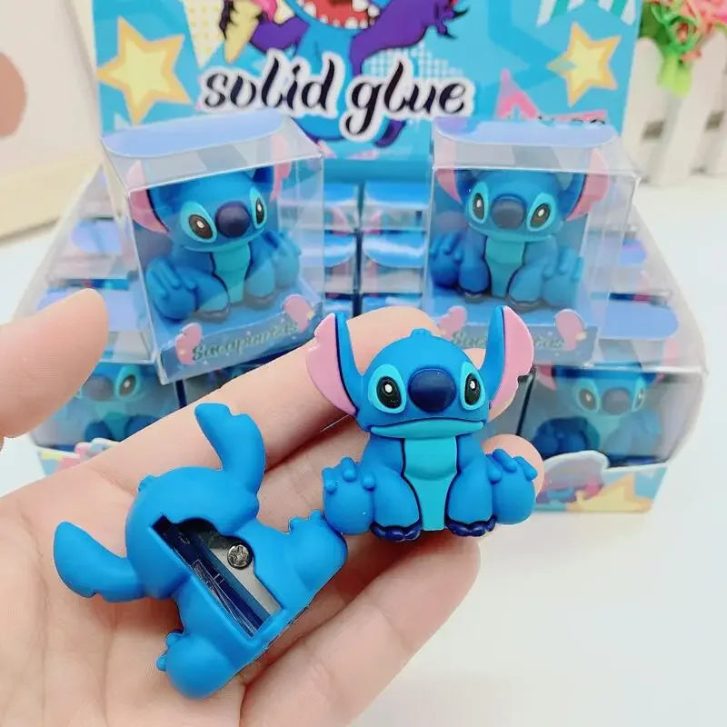 Disney Stitch Pencil Sharpeners MINISO Anime Cartoon Cute Students
