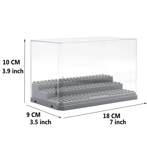 Stackable Acrylic Dispaly Box for Building Blocks Figures Stand MOC