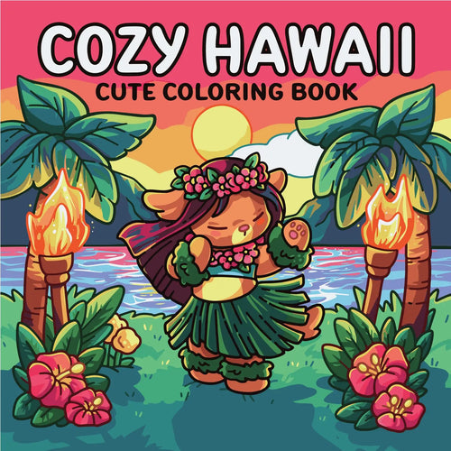 The Girl Moments' Coloring Book, the Girl's Home Life Moment, Suitable