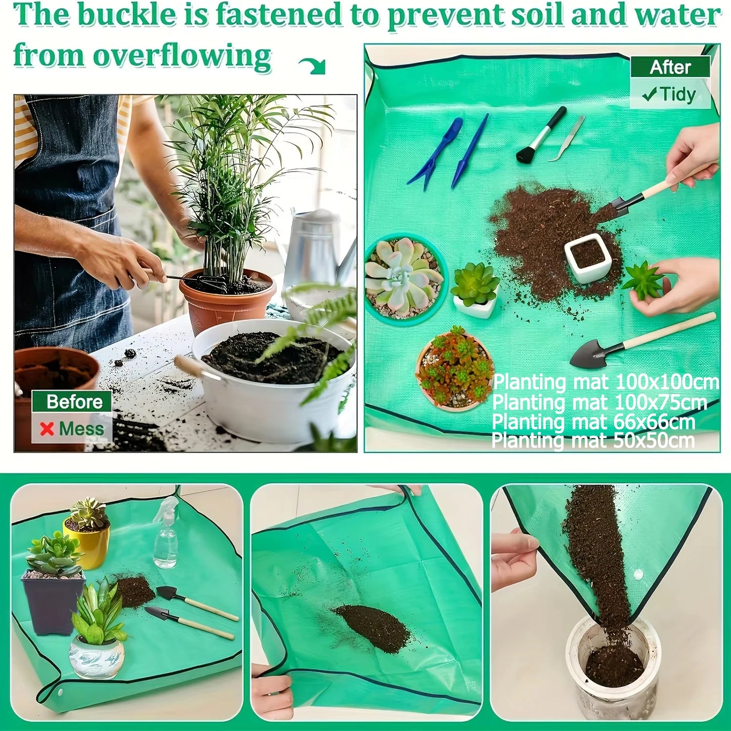 Tray Plant Accessories Plant Regeneration Mat Waterproof Transplant