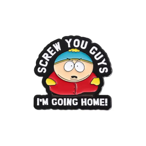 Cartoon Animated Character Enamel Pins Custom Cute Metal Brooches