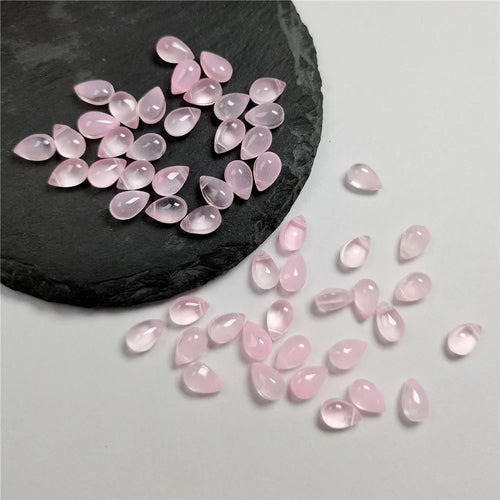 30Pcs Gradient Color 6x9mm  Water Drop Shape Beads Czech Glass Beads