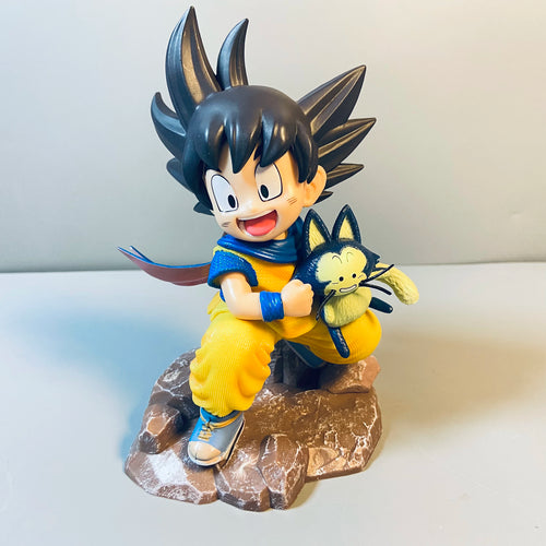 Dragon Ball Childhood Little Goku Hugs Puer Ya Mu Tea Little Follower