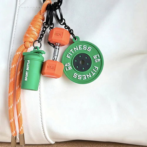 Fitness Keychain for Gym Lovers Premium Gift Sports Enthusiasts