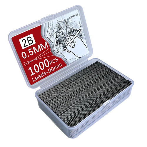 1000Pcs Mechanical Pencil Lead Core 0.5 0.7 0.9 1.3 2.0mm Large