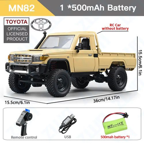 ZWN 1:12 Full Scale RC CAR MN82 Upgraded MN82 PRO Controllable