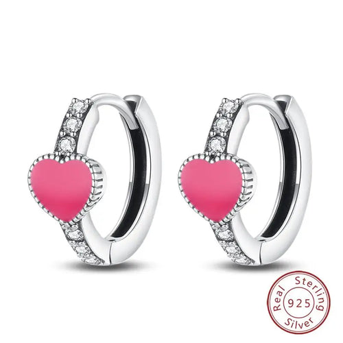 Hot 925 Sterling Silver Earrings Charm Simple Shining Lotus Zircon