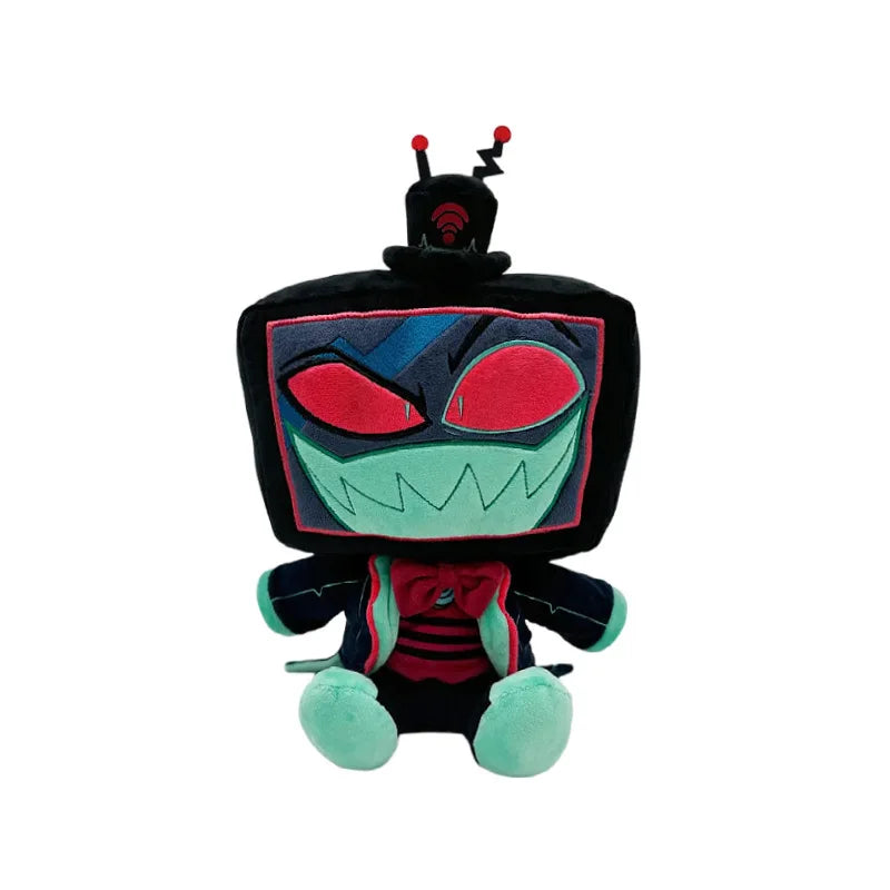 Cute Hazbin Hotel S3 Vees Villainous Vox Niffty Plush Toy Doll Pillow