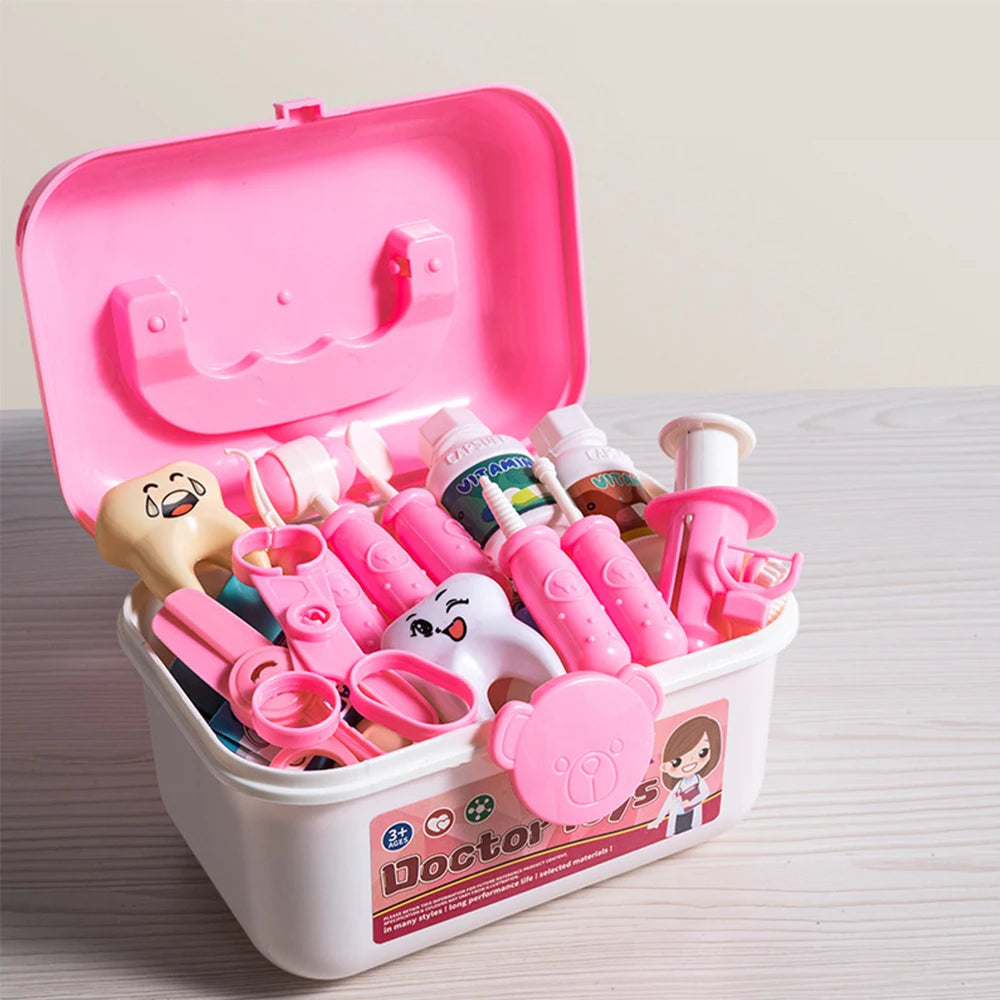 Children Doctor Play Set Simulation Nurse Toy Doctor Accessories for
