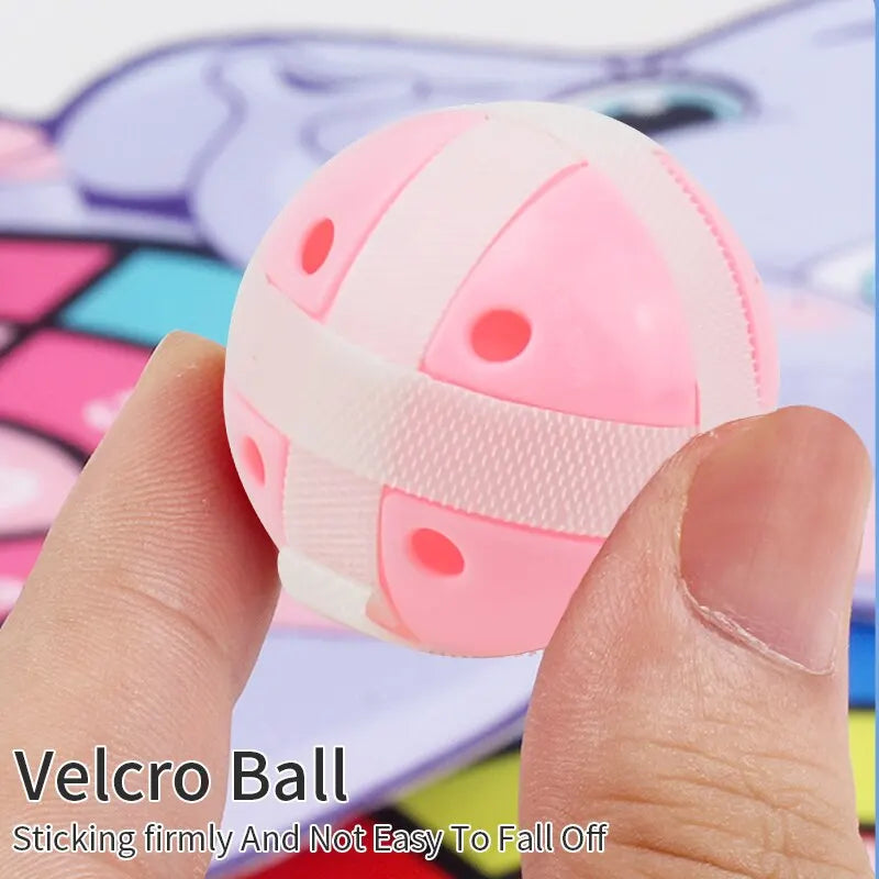 Animal Dart Board for Kids with Sticky Balls.Indoor Outdoor Sport