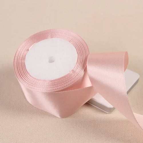 25yards/Roll 40mm Satin Ribbons Crafts Bow DIY Gift Wrap Wine Red