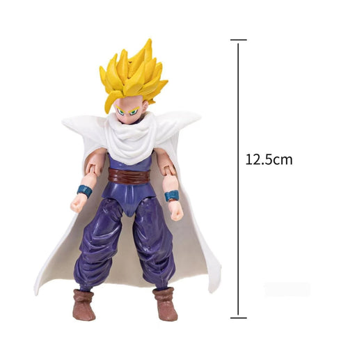 Hot-blooded Super Anime Action Figures Set - Son Goku Son Gohan Vegeta