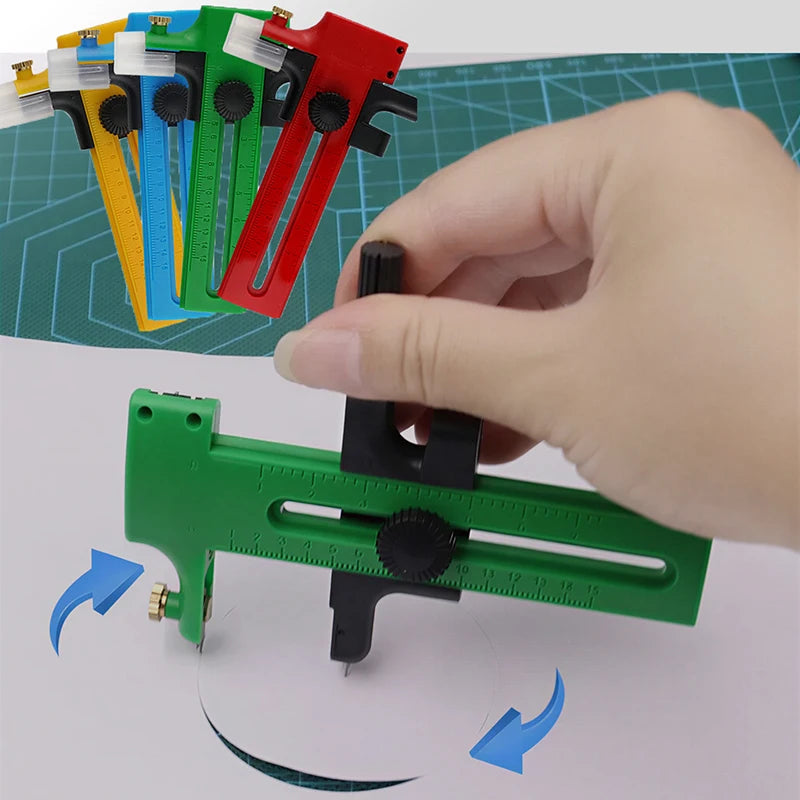 1/2PCS Circle Cutter Adjustable Circular Cutting Tool for Making