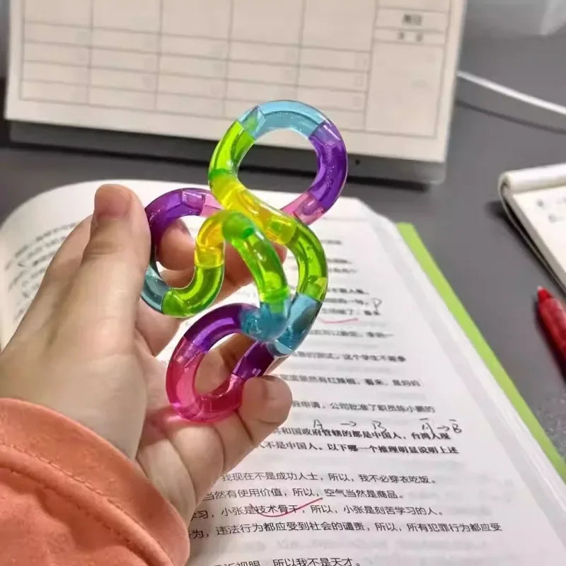Deformable Rope Fun and Educational Fidget Toy Deformation Rope Knot