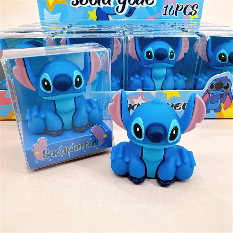 Disney Stitch Pencil Sharpeners MINISO Anime Cartoon Cute Students