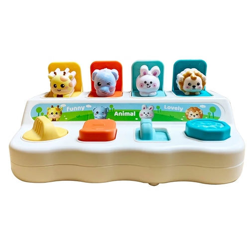 Montessori Pop up Animal Toys and Learning Boxes - Enhance Logic and