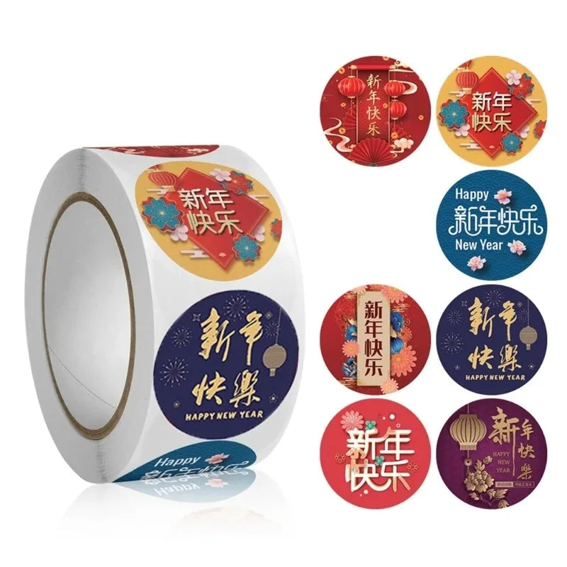 500 sheets per roll Reward stickers 2.5 cm/1 inch Self-made