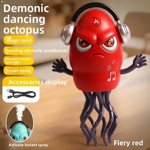 Dancing Octopus Kid Electronic Pet Toys Cartoon Interactive