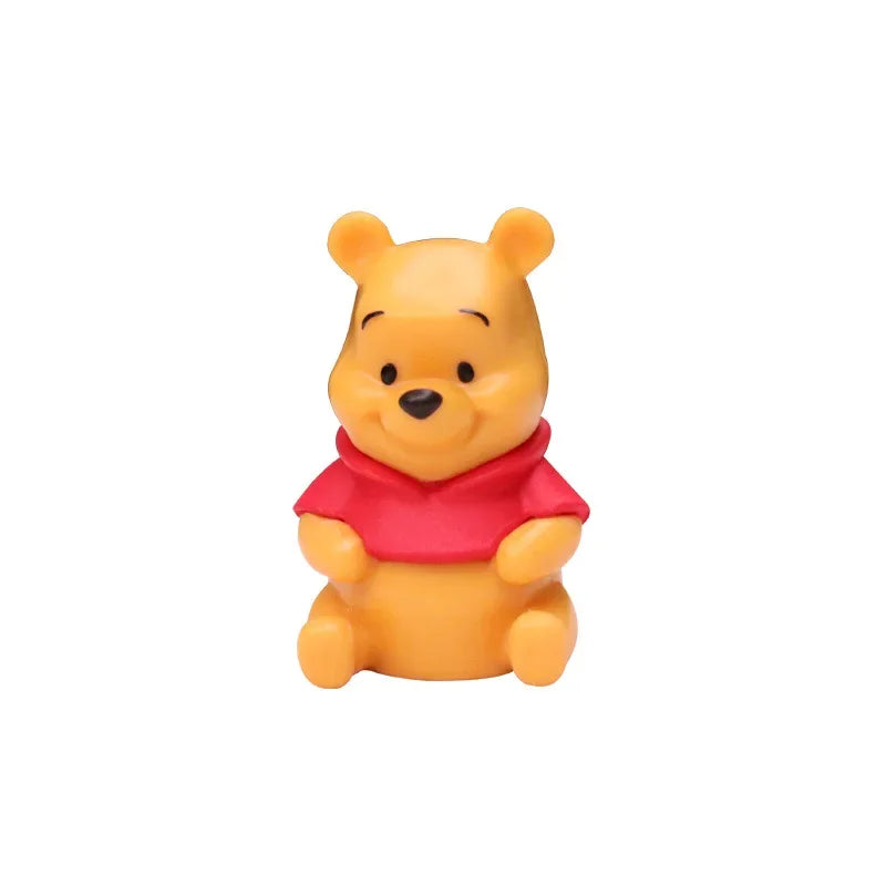 10pcs/set Cartoon Winnie The Pooh Action Figure Toy Pooh Bear Tigger