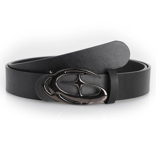 New Stylish Geometric Alloy Needle Buckle Fashion Punk Belt For Men