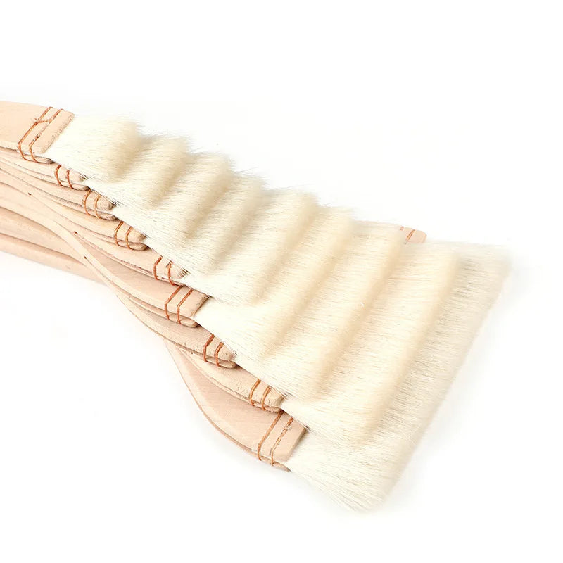 1Pc Flat Paddle Paint Brush with Long Handle 1-4 Inch Large Scale