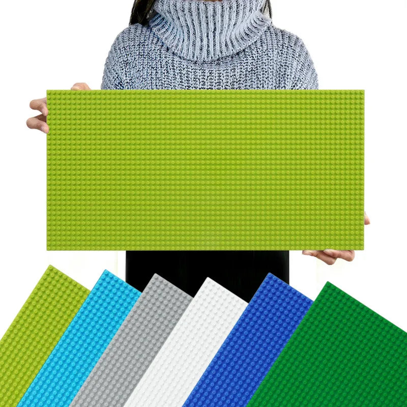 32*64 Holes Classic Building Blocks Base Board, DIY Assembled Building