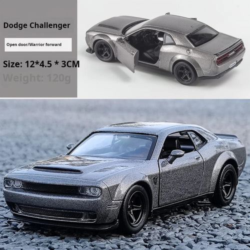 1:32 Simulation 1970 Dodge Charger Alloy Sports Car Model Pull Back
