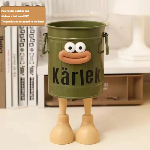 1 Pc cartoon pen holder, simple storage holder, for office storage,