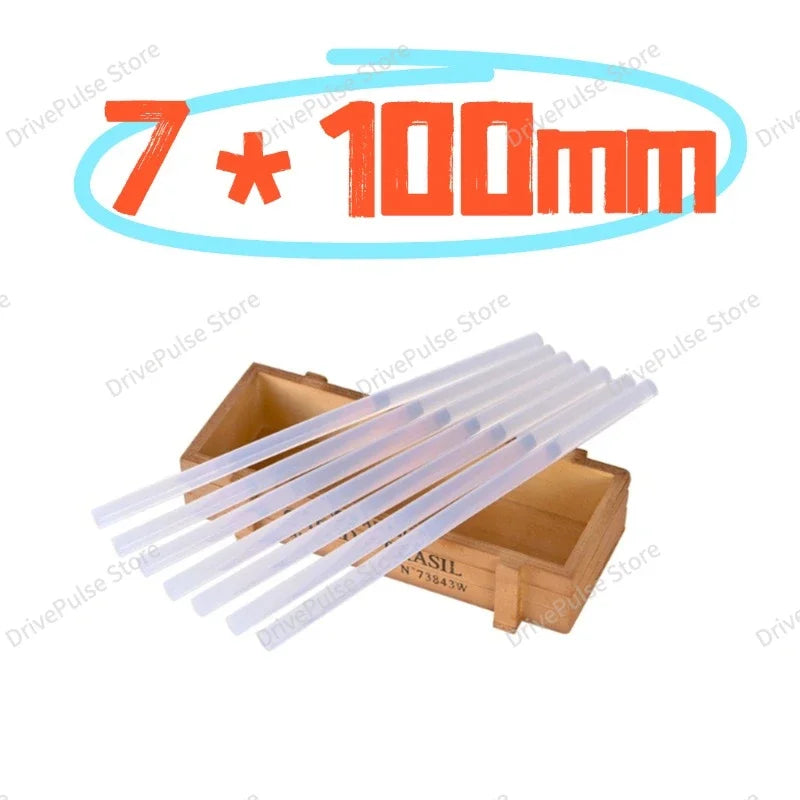 7/11mm *100mm 10pc Hot Melt Glue Sticks, Mini Size Glue Gun Sticks,