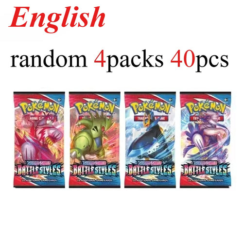 40 Pcs Pokemon Card Prismatic 151 Evolutions English Booster Battle
