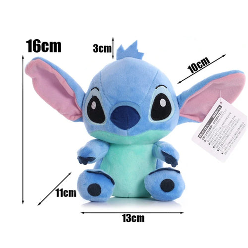 12cm 20cm 25cm Stitch Stuffed Plush Models Cartoon Stuffed Plush Dolls