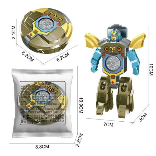 New 360 Rotating Ball Deformation Robot Fingertip Gyro Decompression