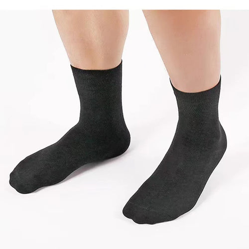 10PCS=5Pairs Loose Mouth Socks Diabetic Prevent Varicose Veins Cotton